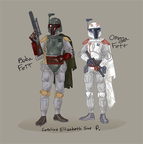 is omega a fett clone|omega's brother boba fett.